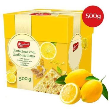 Imagem de Panettone Bauducco Speciale Limão Siciliano Uvas e Amêndoas, Limão Sic