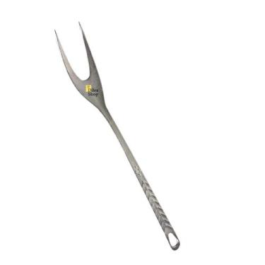 Imagem de Garfo Tridente Talher Para Churrasco  Alumínio Fundido 31cm - DI ALUMI
