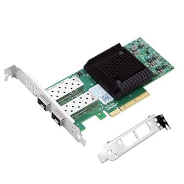 Imagem de Placa de rede NIC de 25 GbE com chipset Mellanox ConnectX-4, duas portas SFP28, adaptador Ethernet PCI Express 3.0 X8