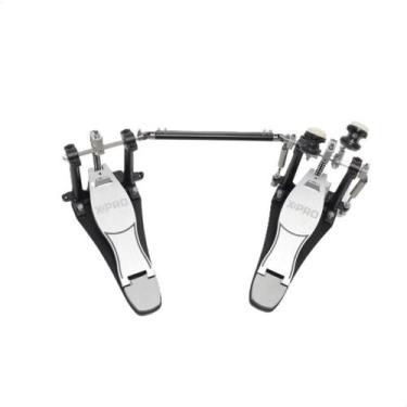 Imagem de Pedal De Bateria Duplo C Ibanez Pd Action Preto - C.ibanez