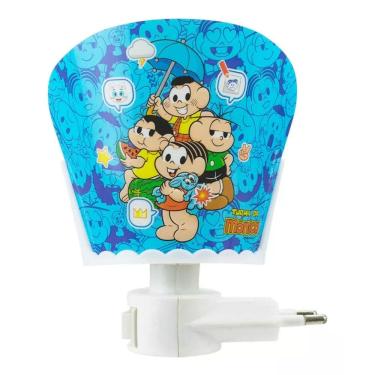 Imagem de Luminária Abajur Parede Turma Azul 13x10cm - Turma Da Mônica