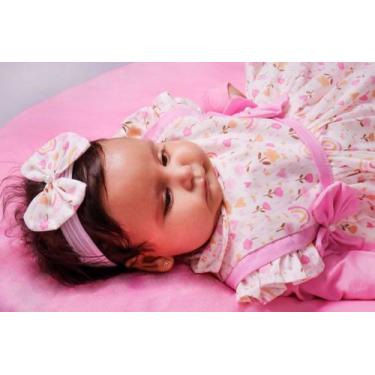 Imagem de Saída de Maternidade Menina Coleção Duda  04 Peças - Príncipe Baby, Tu