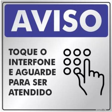 Imagem de Placa de Aviso, Toque o Interfone e Aguarde - Casa / Condomínio em Alu