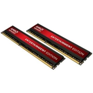 Imagem de VisionTek AMD Desktop Memory Entertainment Edition Kit de 8 GB de 2 (2 x 4 GB) 1333MHz CL9 240-Pin DDR3 PC3-10600 BARE DIMMS (AE38G1339U2K-U1)