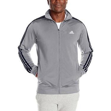 Imagem de Jaqueta masculina Adidas Essential Tricot, Grey / Navy, XX-Large
