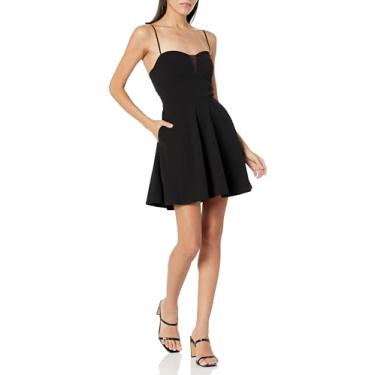 Imagem de Speechless Vestido de festa feminino preto sem mangas e flare, Preto, PP