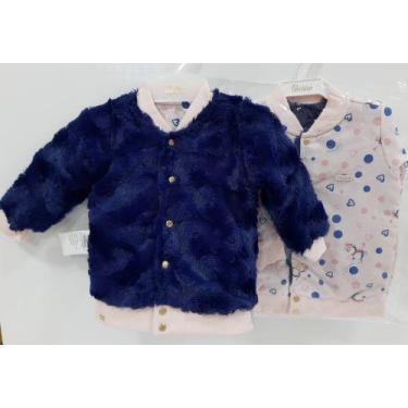 Imagem de Casaco / Jaqueta Bebe Menina Inverno Luxo Pelo Paraiso 11756 - Paraíso
