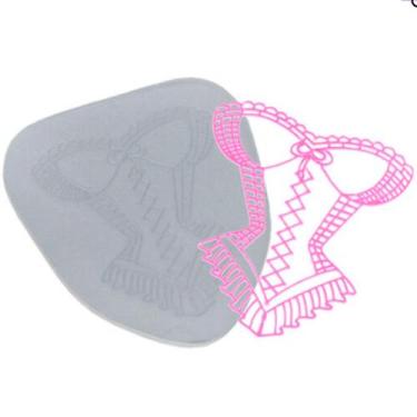 Imagem de Forma de Silicone - Lingerie de Renda Ref: 325 - 1 unidade - Flexarte 
