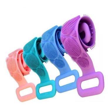 Imagem de Escova De Banho Para Esfoliar Costas Corpo Da Tv - OEM, Violeta