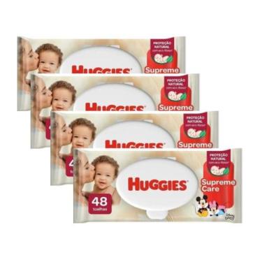 Imagem de Toalha umed huggies supreme care 48un c/ 4
