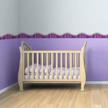 Imagem de Faixa Decorativa Adesiva Lapis de Cor Lilás e Roxo 10m x10cm - Quartin