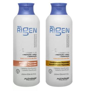 Imagem de Alfaparf Real Rigen Repair Shampoo E Condic Reparador 250ml