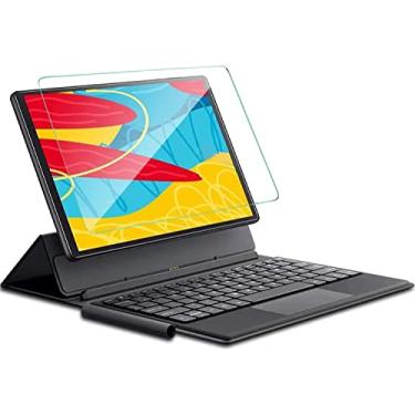 Imagem de HANAIETTE UJJ Película de vidro temperado para tablet U6 de 10,1 polegadas [compatível com capas] Protetor de tela para tablet UJJ U6 de 10,1 polegadas