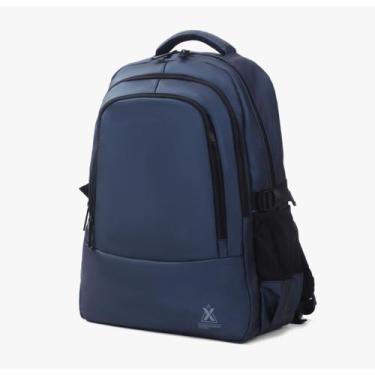 Imagem de Mochila Masculina Impermeável Executiva SuporteNotebook - Denlex, Azul