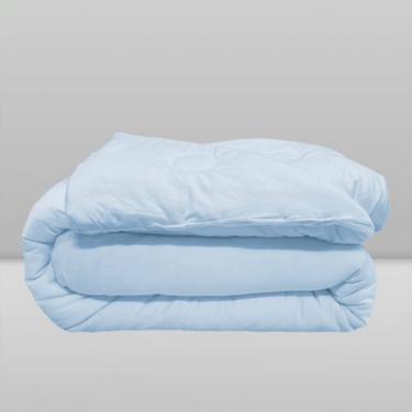 Imagem de Edredom Marshmallow Azul Bebê - Laço Bebê