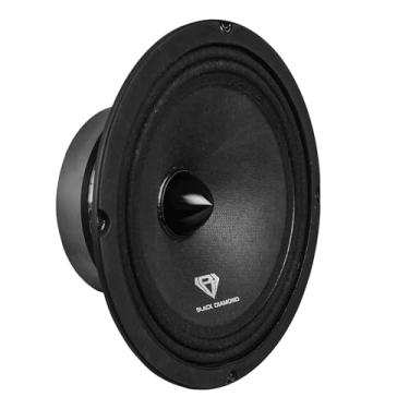 Imagem de BLACK DIAMOND Altifalante Dia-M8.4B – 20,32 cm, gama média com bala, 550 W, máximo de 275 W RMS, 4 Ohms – Alto-falantes de porta de áudio de qualidade premium para sistema de som estéreo de carro ou