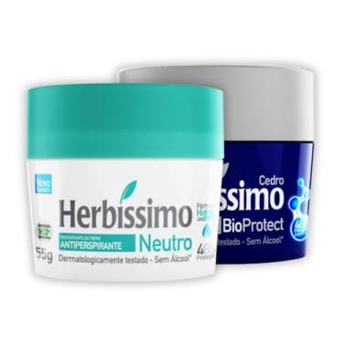 Imagem de Kit 2 Desodorante Creme Neutro + Cedro 55g