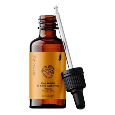 Imagem de Óleo Vegetal de Rícino Castor Oil 100% Puro Capilar Dermopac 30ml