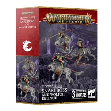 Imagem de Warhammer Age of Sigmar - Snarlboss and Wolfgit Retinue
