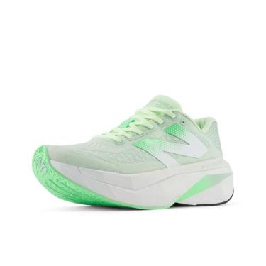 Imagem de New Balance Fuelcell Supercomp Tênis masculino V3, Água melão/cinza de argila/branco, 39