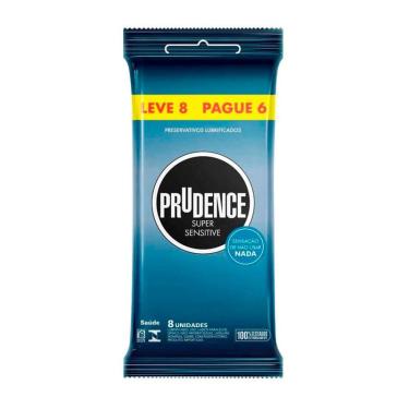 Imagem de Preservativo Prudence Super Sensitive 8 Unidades