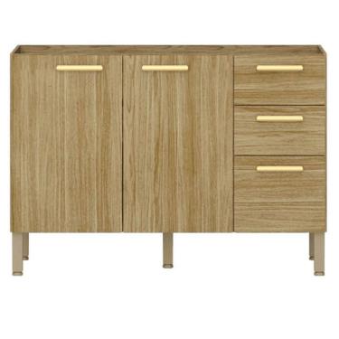 Imagem de Balcão de Pia Urbane 120 cm Freijó - Kits Paraná