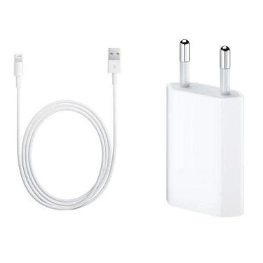 Imagem de Carregador Fonte E Cabo 5W Usb - Mundo Dos Acessorios