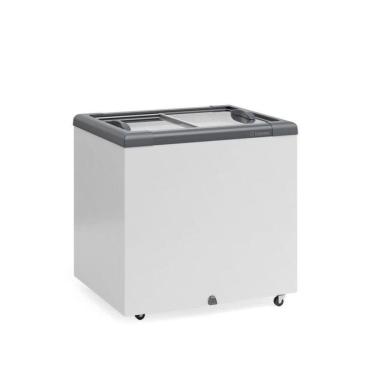 Imagem de Freezer Horizontal Ghd 200H Branco 200L 2 Tampa Vidro Sem Cesto 220V - Gelopar