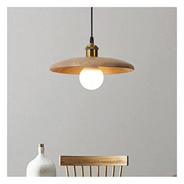 Imagem de HOSETEON Candelabros LED personalidade nórdica cabeça de madeira maciça candeeiro criativo casa t aircase g quarto TV fundo Walloom cabeceira udy quarto varanda candeeiro suspenso luzes