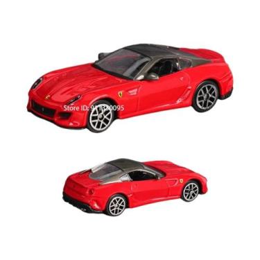 Imagem de Carros em Escala 1:64 Bburago Ferrari - Modelo de Liga Metálica - Pres