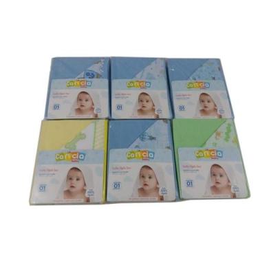 Imagem de Kit Enxoval 2 Toalhas De Banho 2 Cueiros 10 Fraldas menino - Dugu