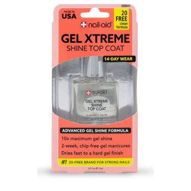 Imagem de Gel Nail-Aid Xtreme Shine Top Coat Clear 16 ml