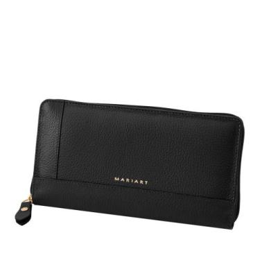 Imagem de Carteira de Couro Feminina Mariart 552N, Preto