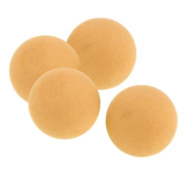 Imagem de oshhni Bolas de futebol de mesa de pebolim 4x para póbola de póbola jogo de 1,42 polegadas acessórios de foosball tabela de bolas de futebol substituto, Amarelo