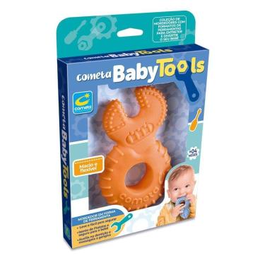 Imagem de Brinquedo Mordedor Baby Tools Chave Inglesa +4 Meses Cores
