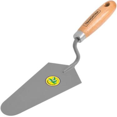 Imagem de Colher de Pedreiro em Aço com Cabo de Madeira de 7"" Polegadas - 77350