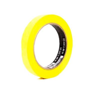 Imagem de Fita Crepe Automotiva de Alta Performance Rapifix Amarela - 18x40mm
