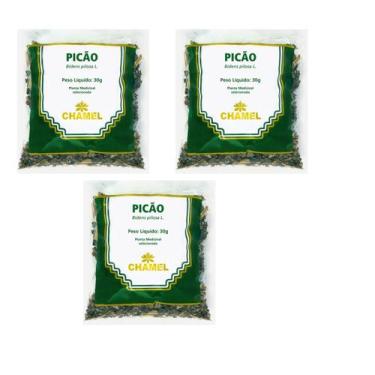 Imagem de Chá Picão Natural Kit 3 Pacotes Chamel