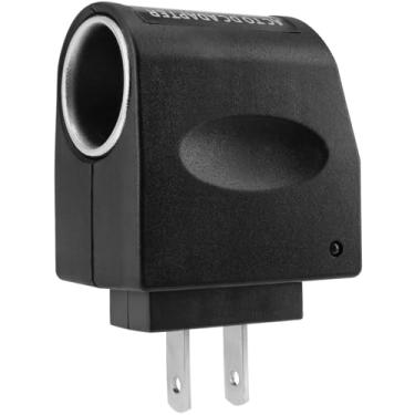 Imagem de BENACES Conversor Dc 12V 0,5A, Adaptador Universal De Tomada Ca Para Acendedor Cigarro Carro, Inversor Fonte Alimentação 90V-240V, Transformador Parede 6W