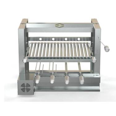 Imagem de Churrasqueira GrillGira Elevatório 4 Espeto Grelha Argentina - SEVE FO