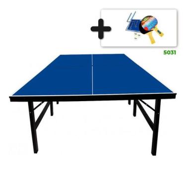 Imagem de MESA PING PONG ESPECIAL MDF 15mm KLOPF 1016 + KIT COMPLETO 5031