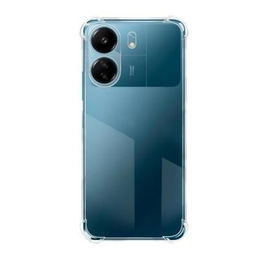Imagem de Capa anti impacto transparente Compativel Para Xiaomi Poco C65 Tela 6.