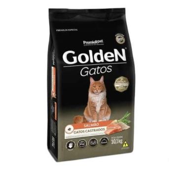 Imagem de Golden Gatos Adultos Castrados Salmão 10KG - Premier