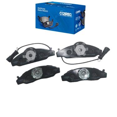 Imagem de Jogo Pastilha De Freio Dianteira - Korando 1988 A 2002 / Musso 1996 A 2002 - N-1700