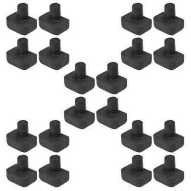 Imagem de 20 Borracha Para Trempe Ferro Fogão Brastemp BDT86 BFS5 BYS5 - Brazan