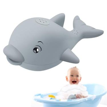 Imagem de Brinquedo Chuveiro Banho Bebê,Regador Baleia Para Banho - Fonte de Jogo Educativo Interativo com Música Suave para Brincadeira Aquática, Piscina, Jardim, Praia, Natação