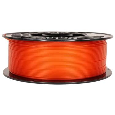 Imagem de Filamento 3D-Fuel Tough Pro PCTG para impressão 3D, melhor do que o filamento PETG, feito nos EUA, precisão dimensional +/- 0,02 mm, 1,75 mm, carretel de 1 kg, sinal transparente laranja