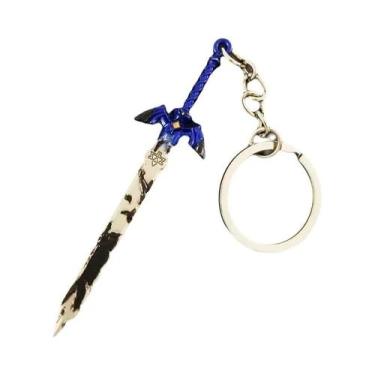 Imagem de Mini Chaveiro De Espada De Metal De 9 Cm, Modelo De Arma De Jogo, Brin