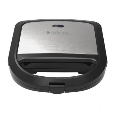 Imagem de Sanduicheira Grill Eletrica Cadence Black Inox 750w 220V