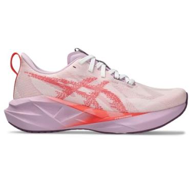 Imagem de ASICS Novablast 5 Tênis feminino, Branco/Coral Reef, 10.5 Wide